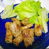 アスパラのブタ肉巻き　塩麹マヨ